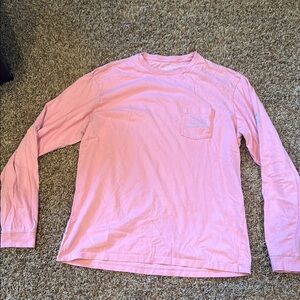 Vineyard Vines Pink Long Sleeve Tee